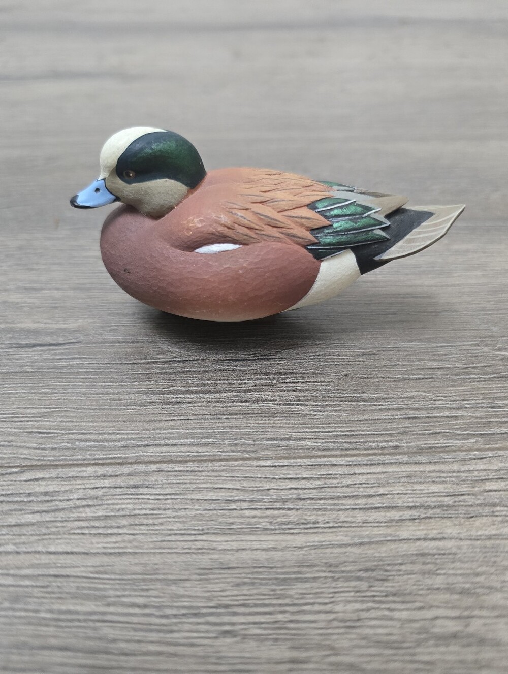 Ducks Unlimited 2008 American Wigeon Miniature Duck Decoy Jett Brunet